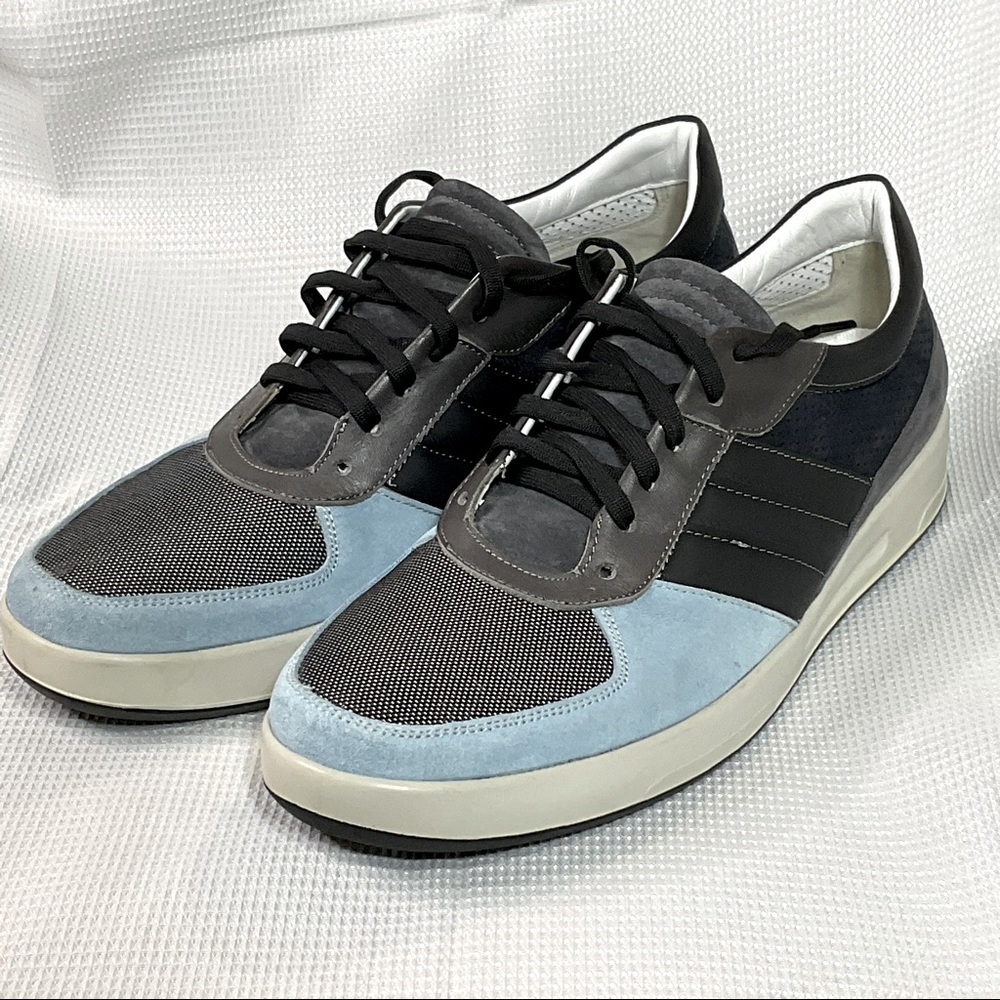 BUB Shoes Leather Suede Sneaker Blue Sz 10 UK 43 Carolina UNC